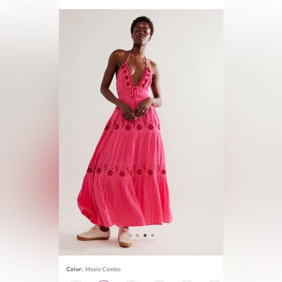 NWT Free People Real Live Maxi Dress Size Medium ๐ - Picture 2 of 4